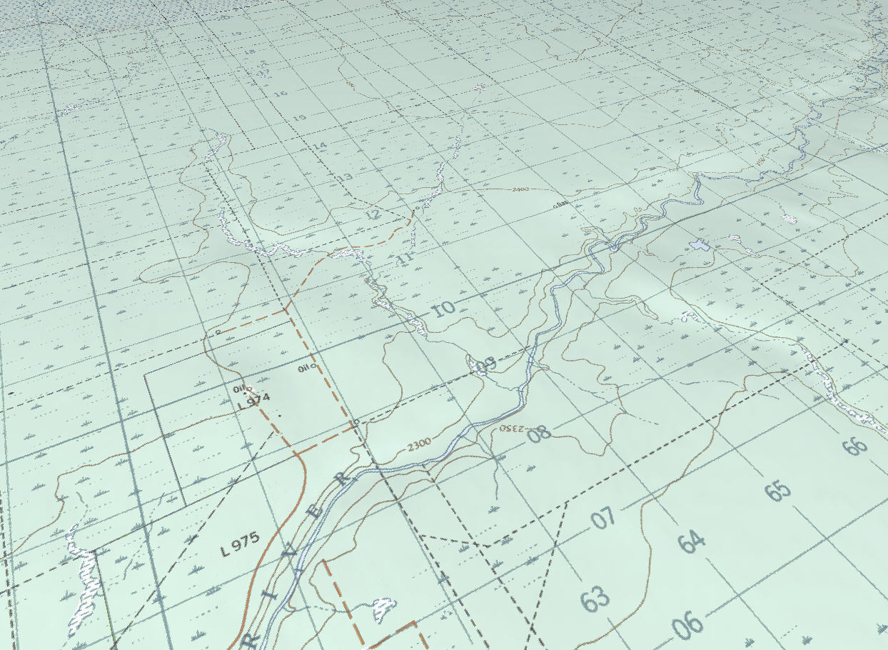 Aledze Creek map