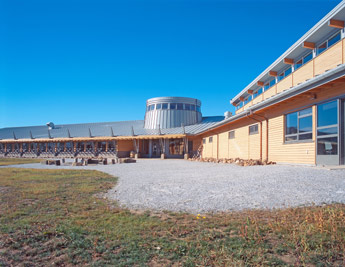 Doig River Administrative and Cultural Centre, northeast side