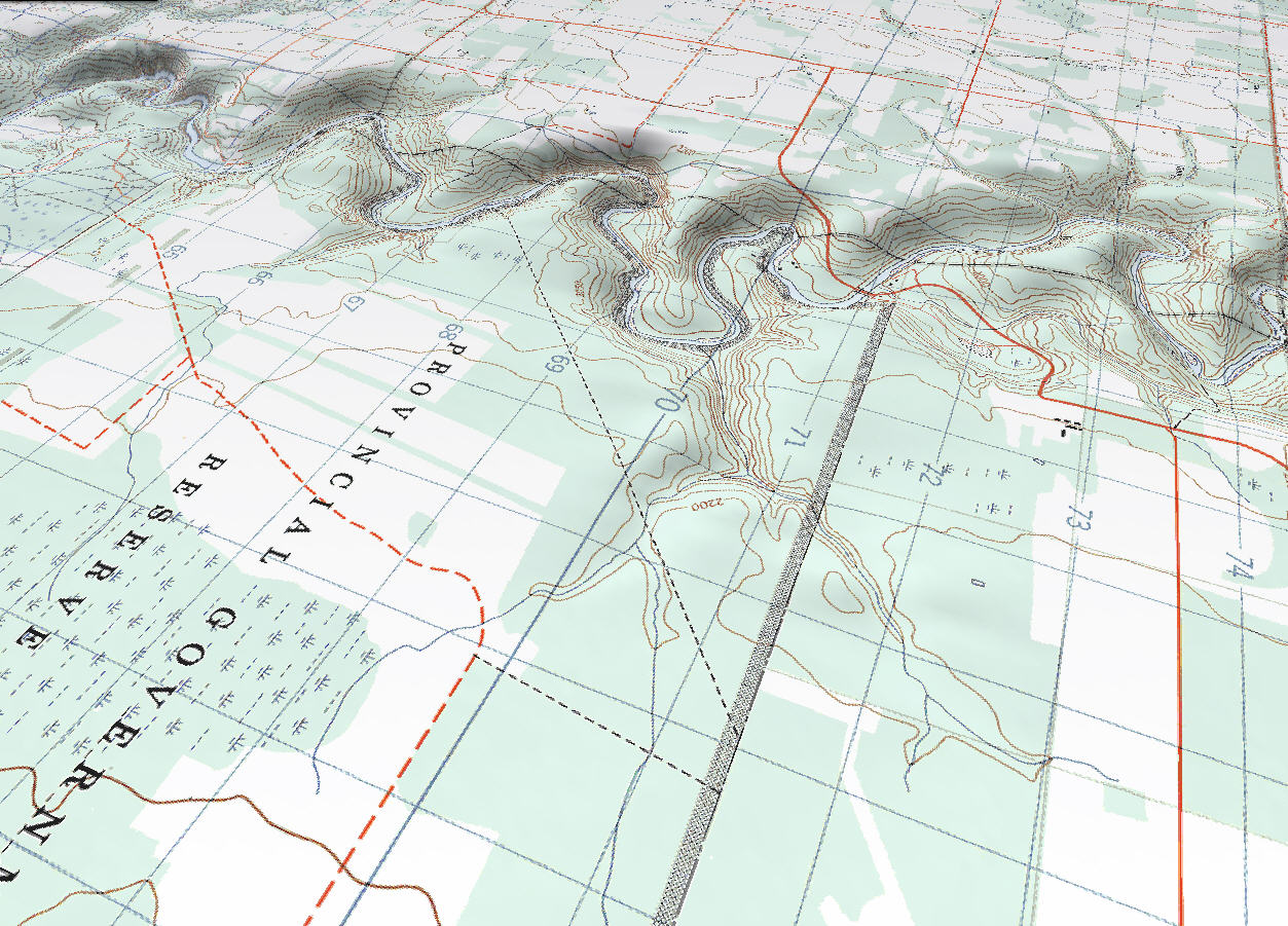 Petersen's Crossing map