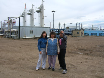 Robin Acko, Margaret Attachie, and Charmayne Brinkworth