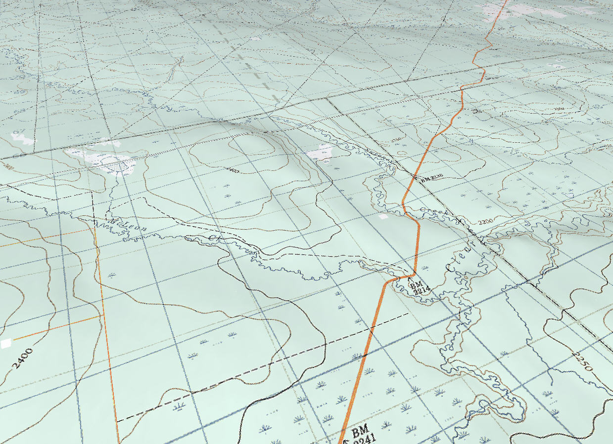 Sweeney Creek map