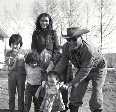 Charlie Dominic and family, 1960s