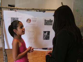 Community visiting the museum, 2005