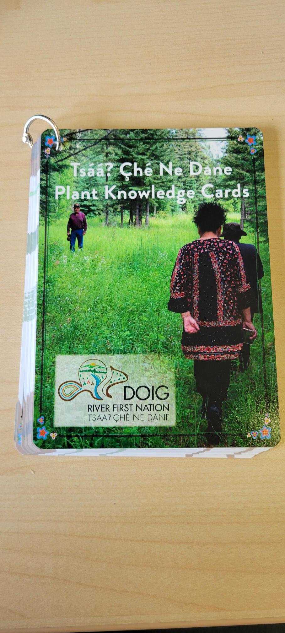 Traditional Plant Book Made - Doig River First Nation